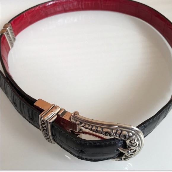 BRIGHTON Two Sided Belt SZ M - Picture 5 of 6